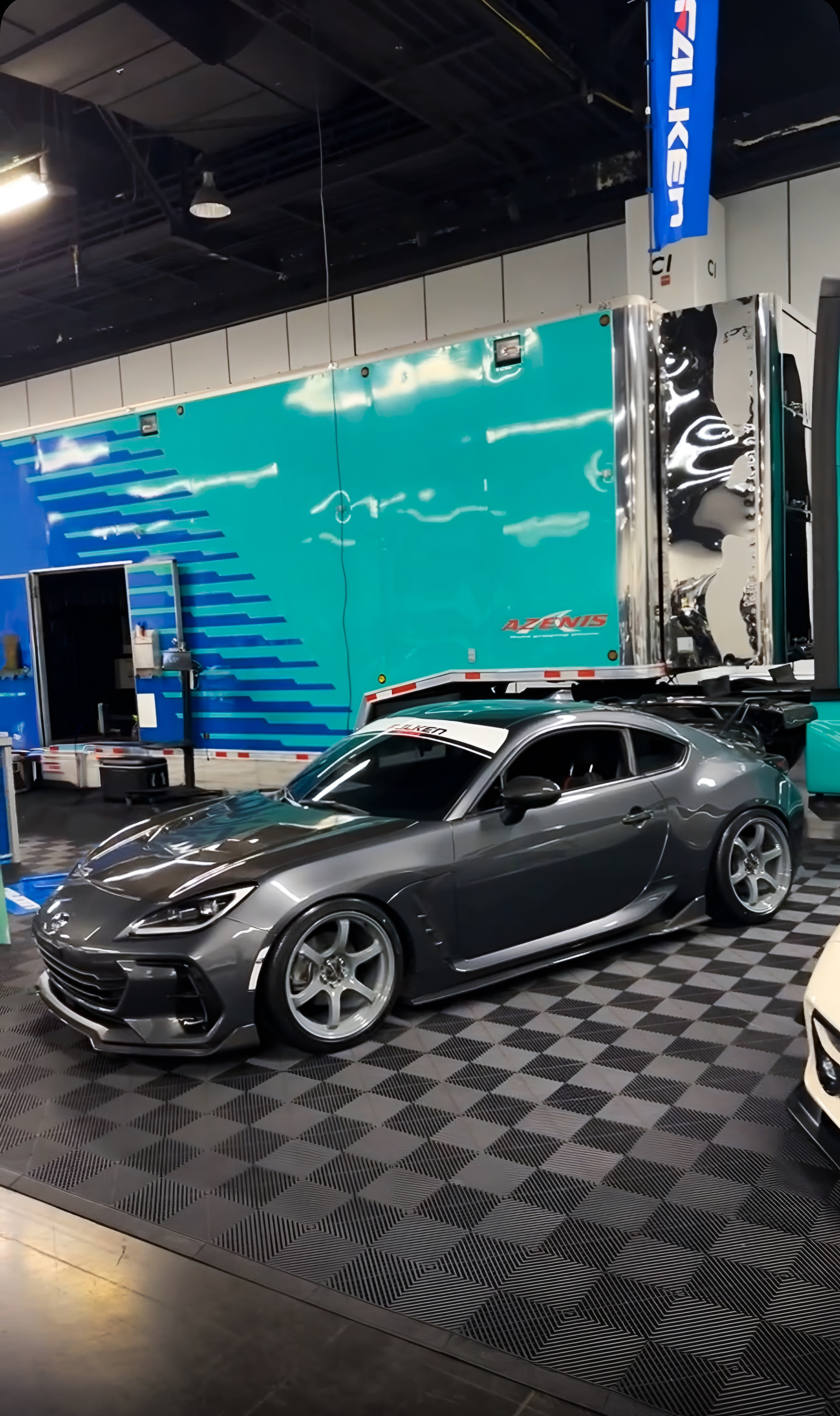 Gabriel's Subaru with showroom finish after correction and ceramic coating